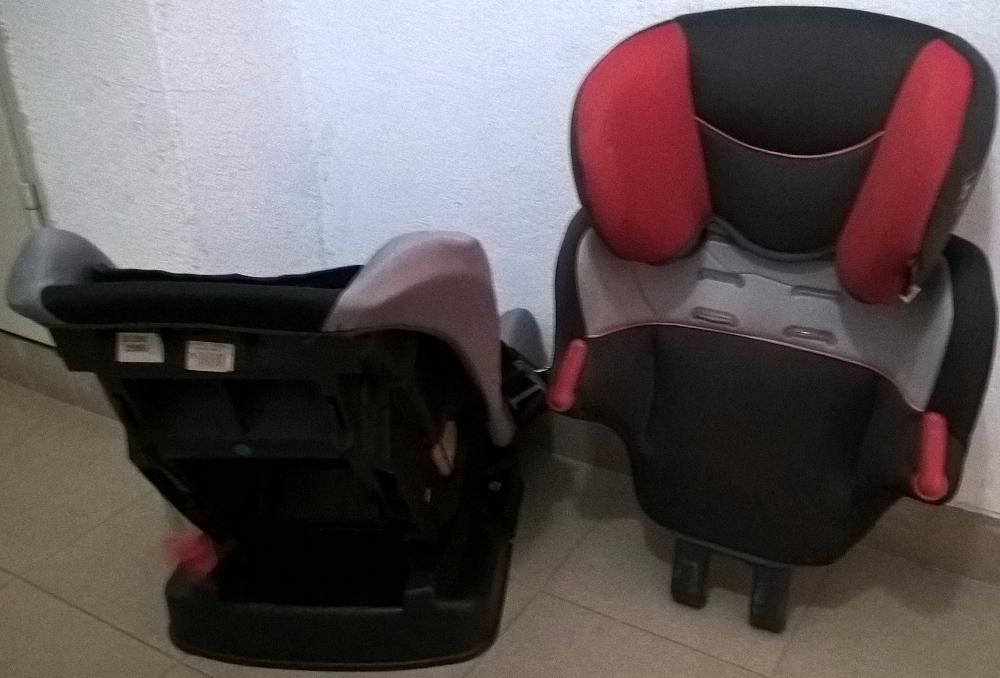 Encosto para Cadeira de bébé para automóvel (Vermelho / Preto)