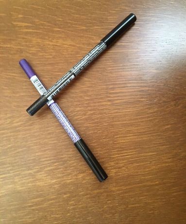 Карандаш для глаз Slide on pencil NYX nyx никс нікс чорний фіолетовий