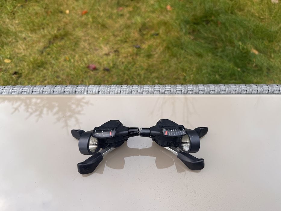 Manetki Przerzutek Shimano Deore XT SL-M740 3x8s Retro MTB