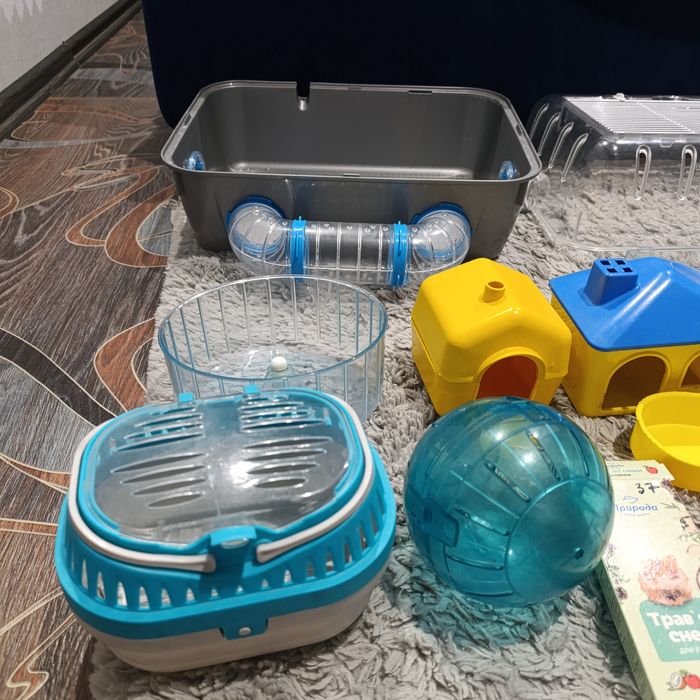 Продам отличную клетку Ferplast combi 1fun для хомяка