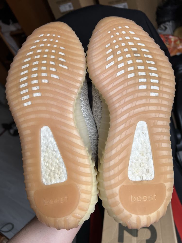 Adidas Yeezy Boost 350 V2 Citrin sneakersy szare kanye 42