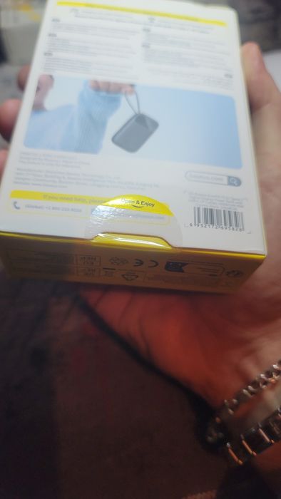 НОВЫЙ запакованный Повербанк Powerbank Baseus 10000mAh 45w