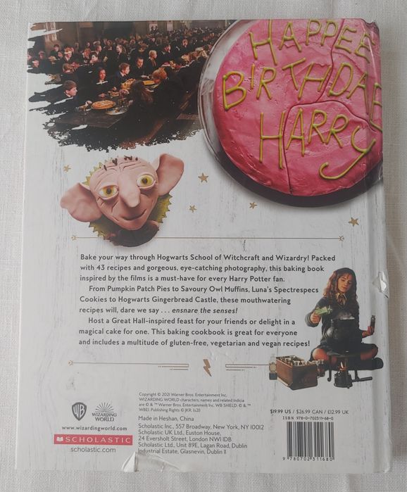 The Official Harry Potter Baking Book książka kucharska Harry Potter
