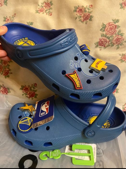 Crocs чоловічі NBA Lakers Nets Classic Clog Jibbitz™ з USA Джибітси!