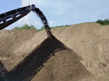Ziemia przesiewana piasek płukany żwir płukany transport od 1 tony
