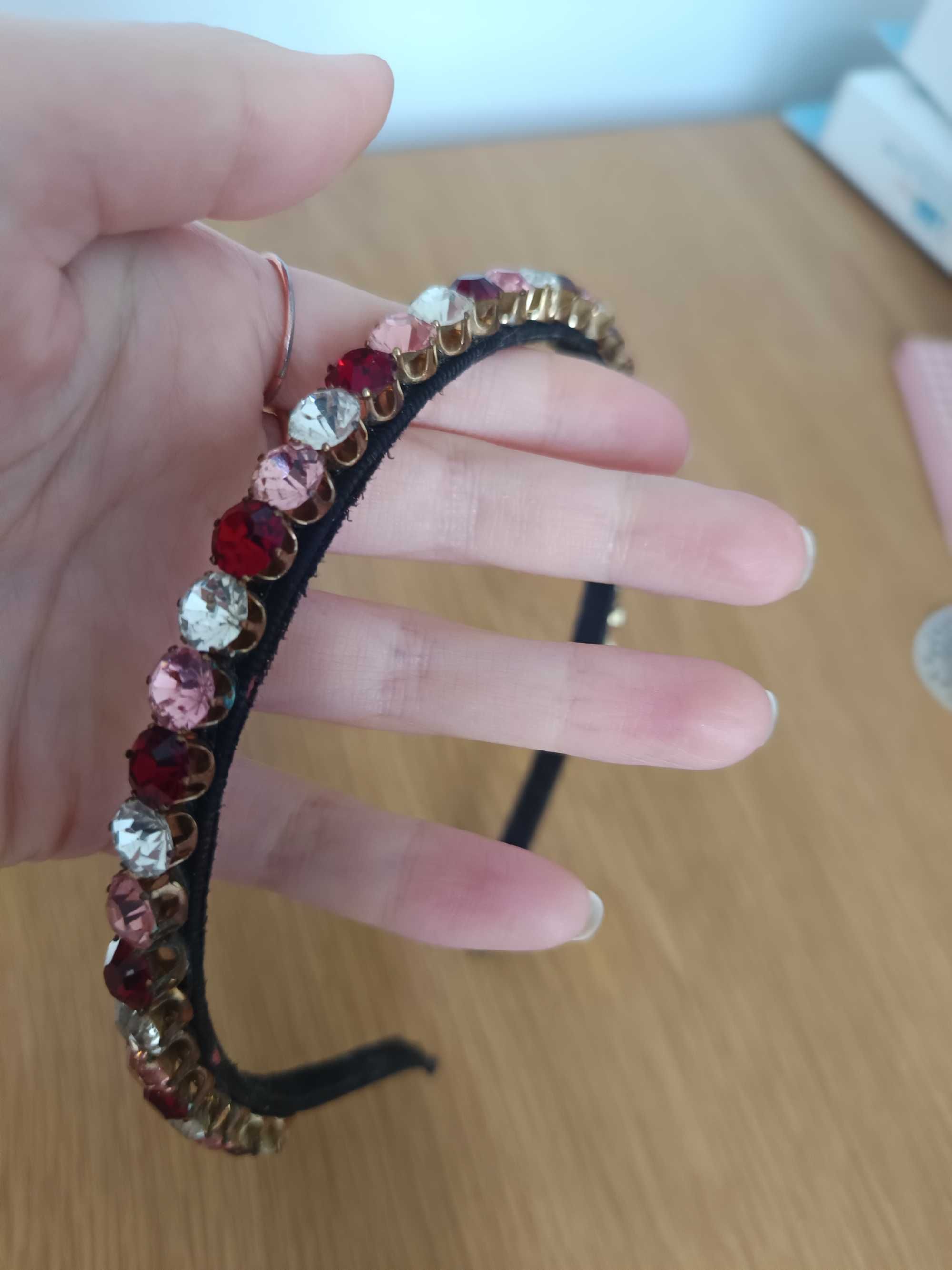 Nowa opaska Parfois diamenty kryształy