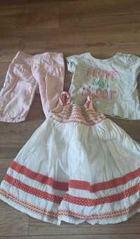Zestaw ubrań dla niemowlaka Dizewczynka 50-68