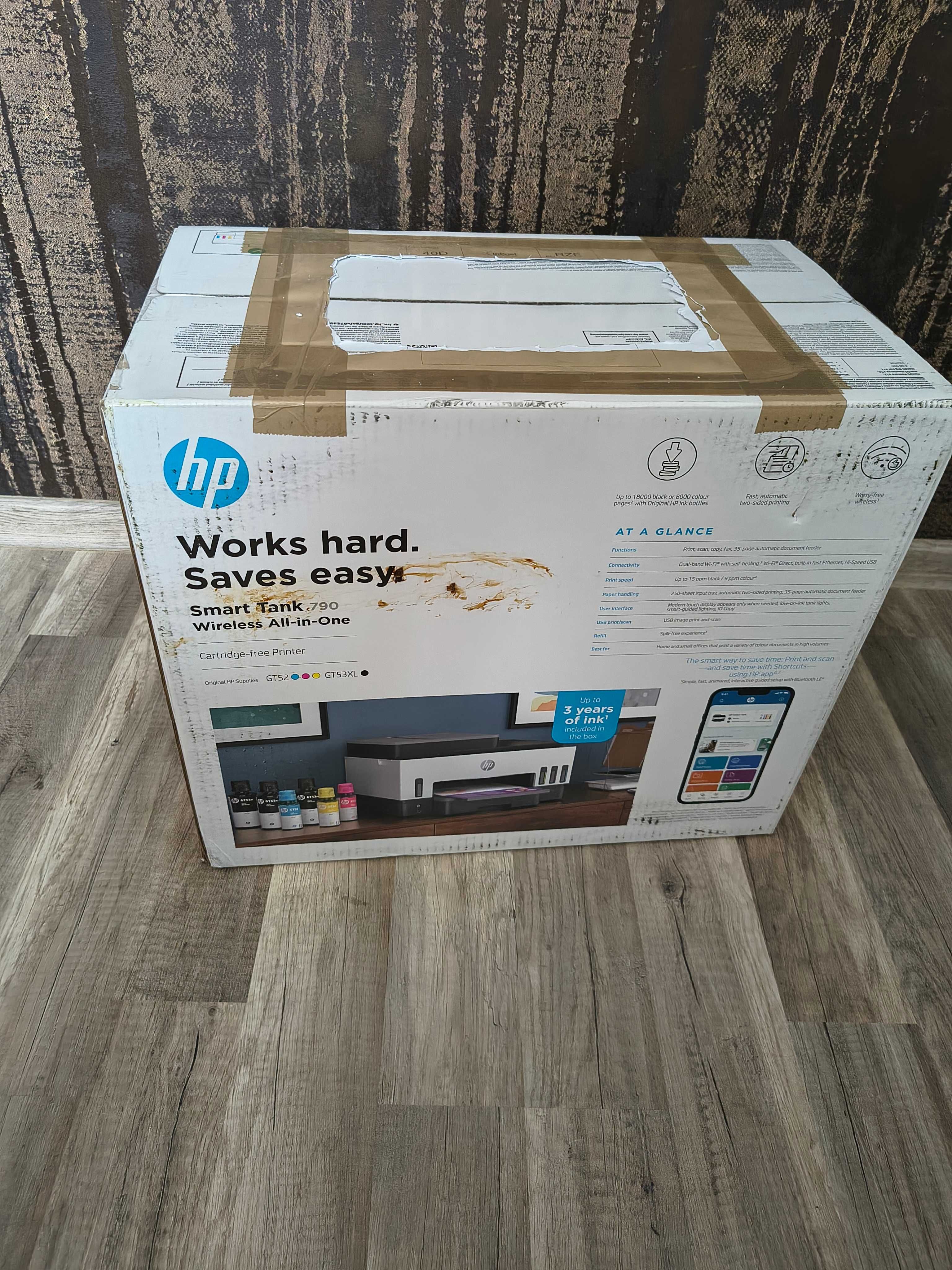 HP Smart Tank 790 Duplex ADF WiFi LAN BLE