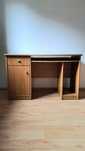 Biurko 120x60 cm w kolorze drewna olchowego