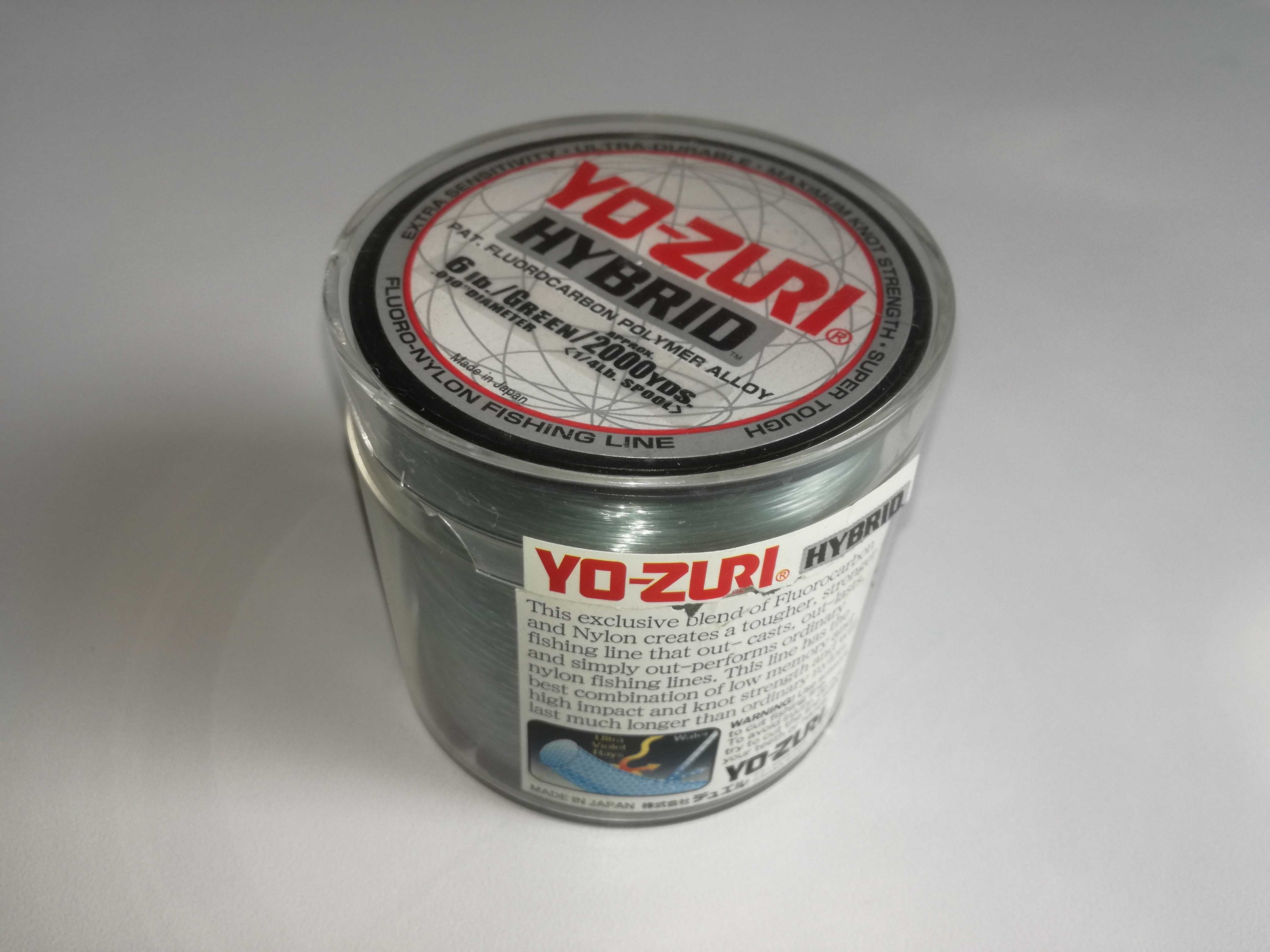 Żyłka fluorokarbon Yo-Zuri Hybrid 1800m 2,7kg, 0.26