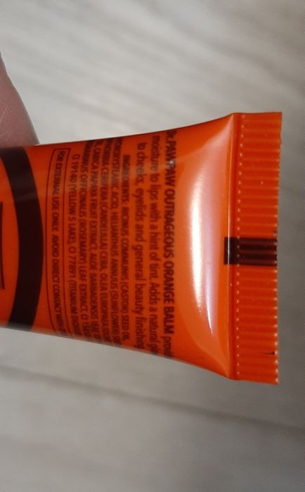Dr. Pawpaw outrageous orange balm beztroska pomarańcza