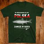 koszulka wędkarska pstrąg, koszulka wędkarstwo muchowe pstrąg