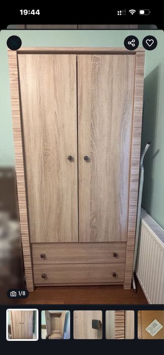 Szafa Black Red White