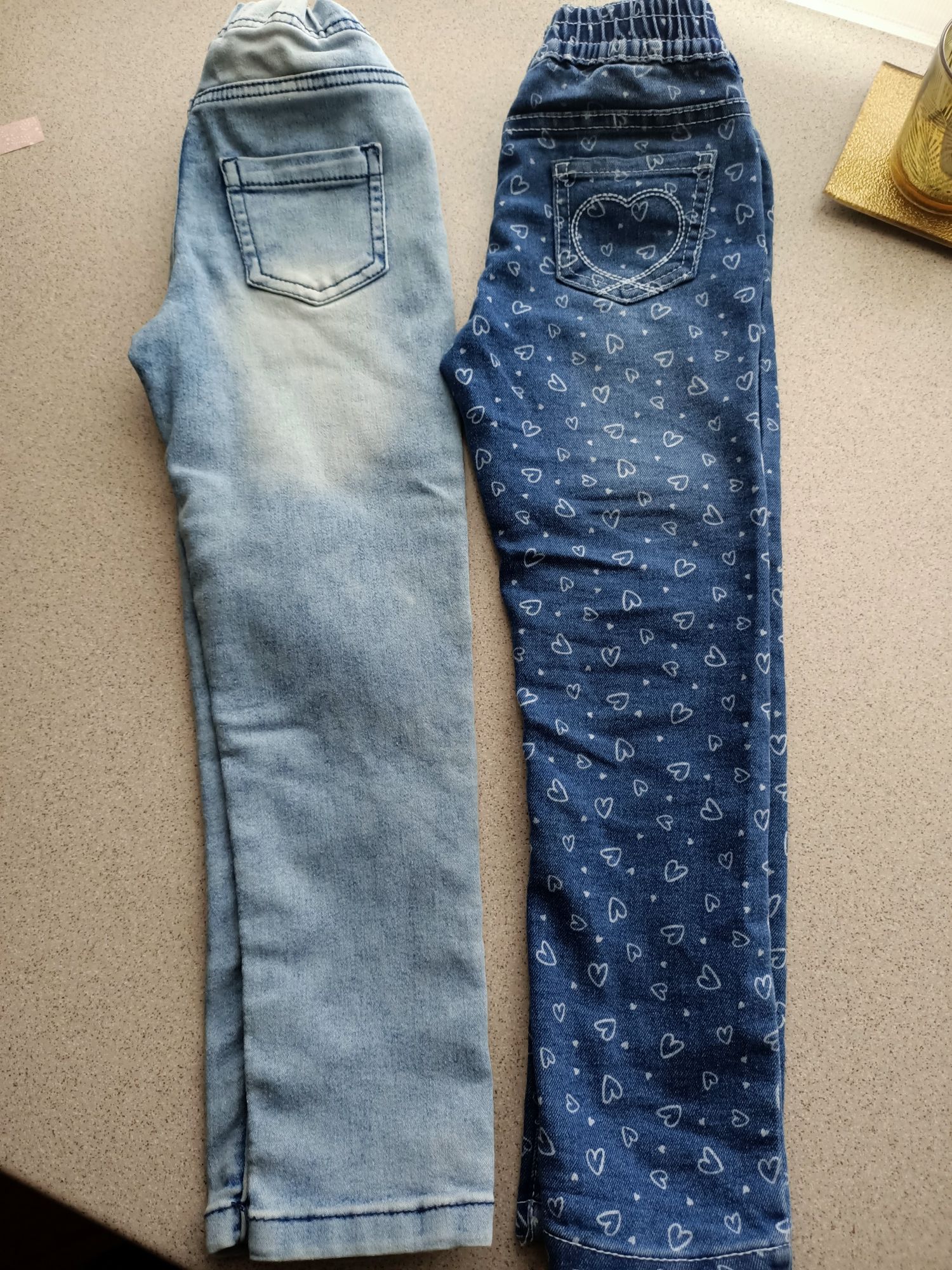 Spodnie jeansowe dla dziewczynki 116