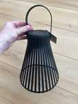 Lampa solarna czarna