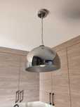 Lampa chrom , śliczna, duża