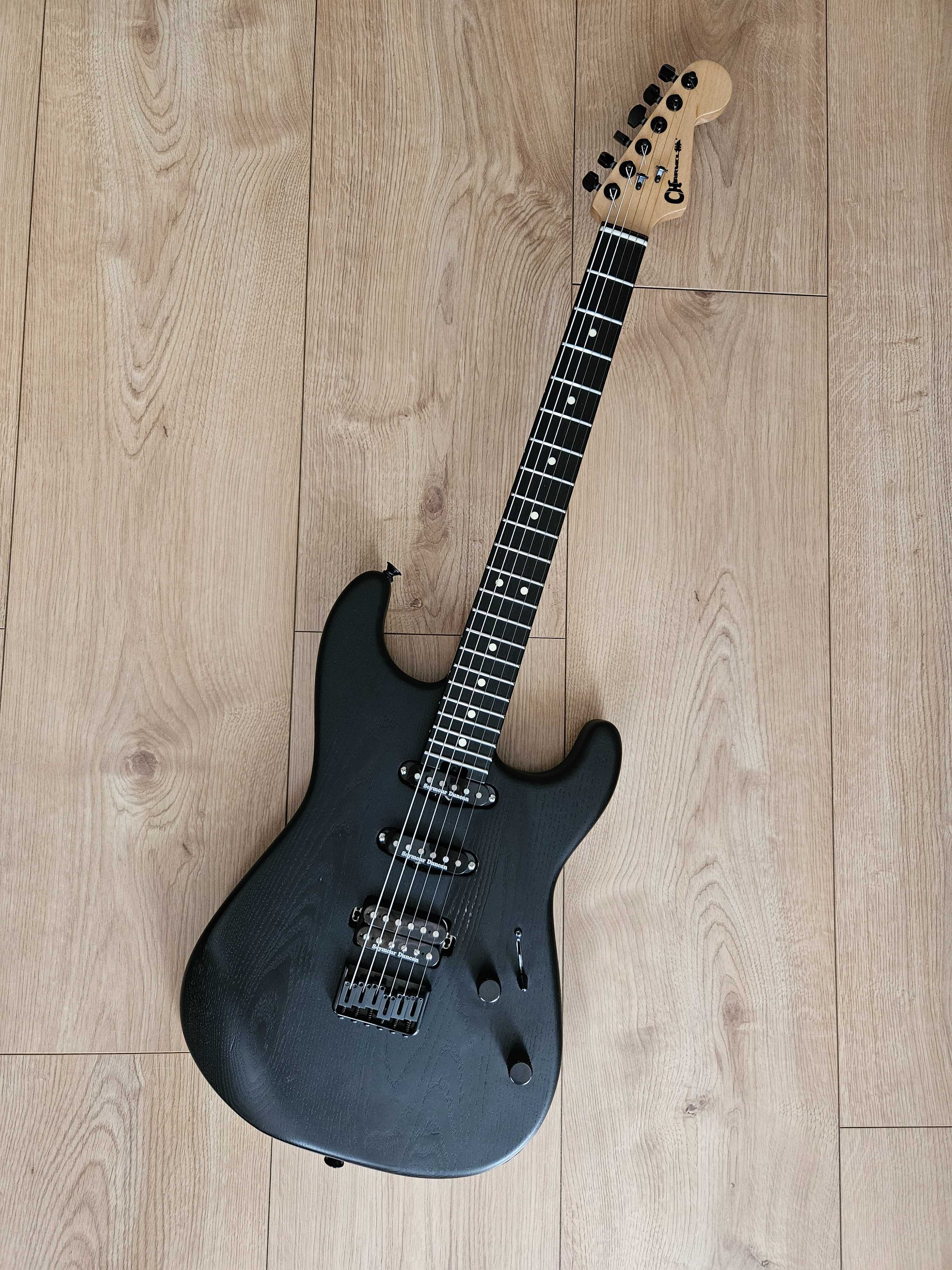 Charvel San Dimas Style 1 HSS HT E + stalowe progi