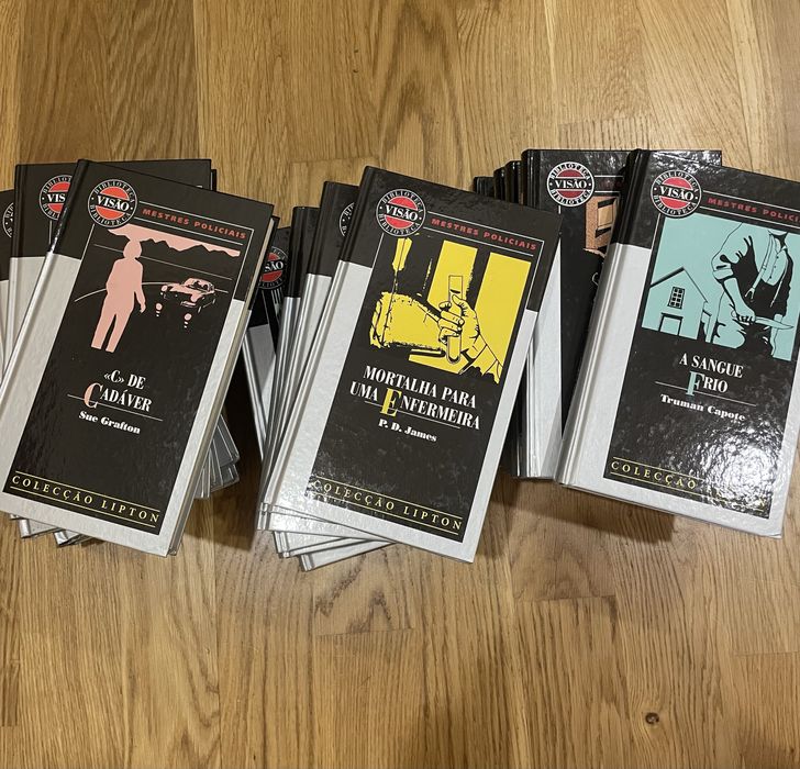 20 livros coleçao mestres policiais