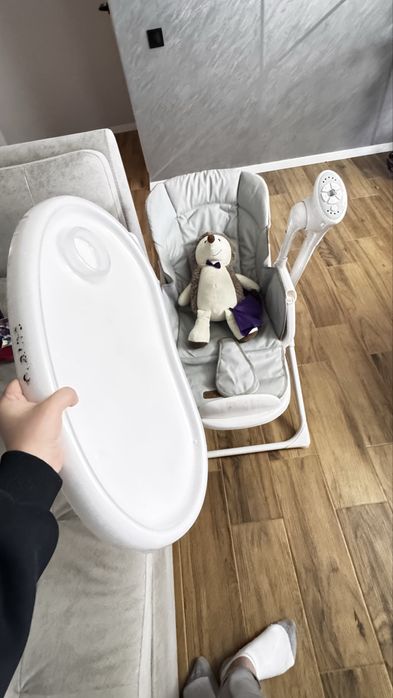 Стільчик 3 в 1 Carrello Triumph CRL-10302 Cloud Grey