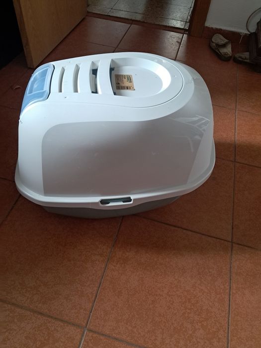 Caixa de areia para gato