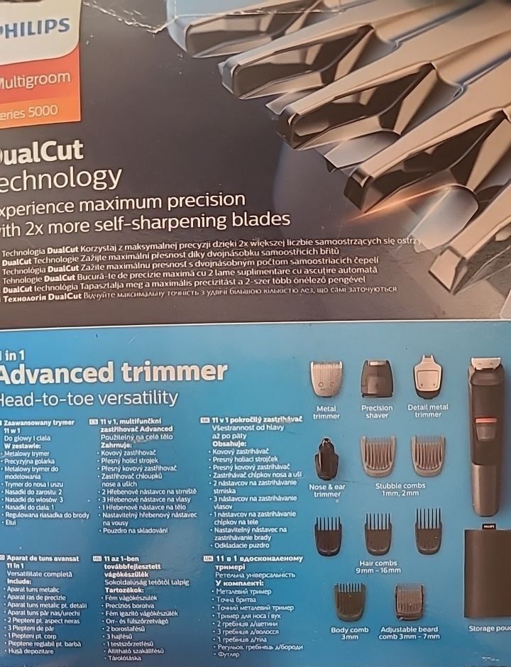 Тример для стрижки волосся PHILIPS Series 5000 MG 5730