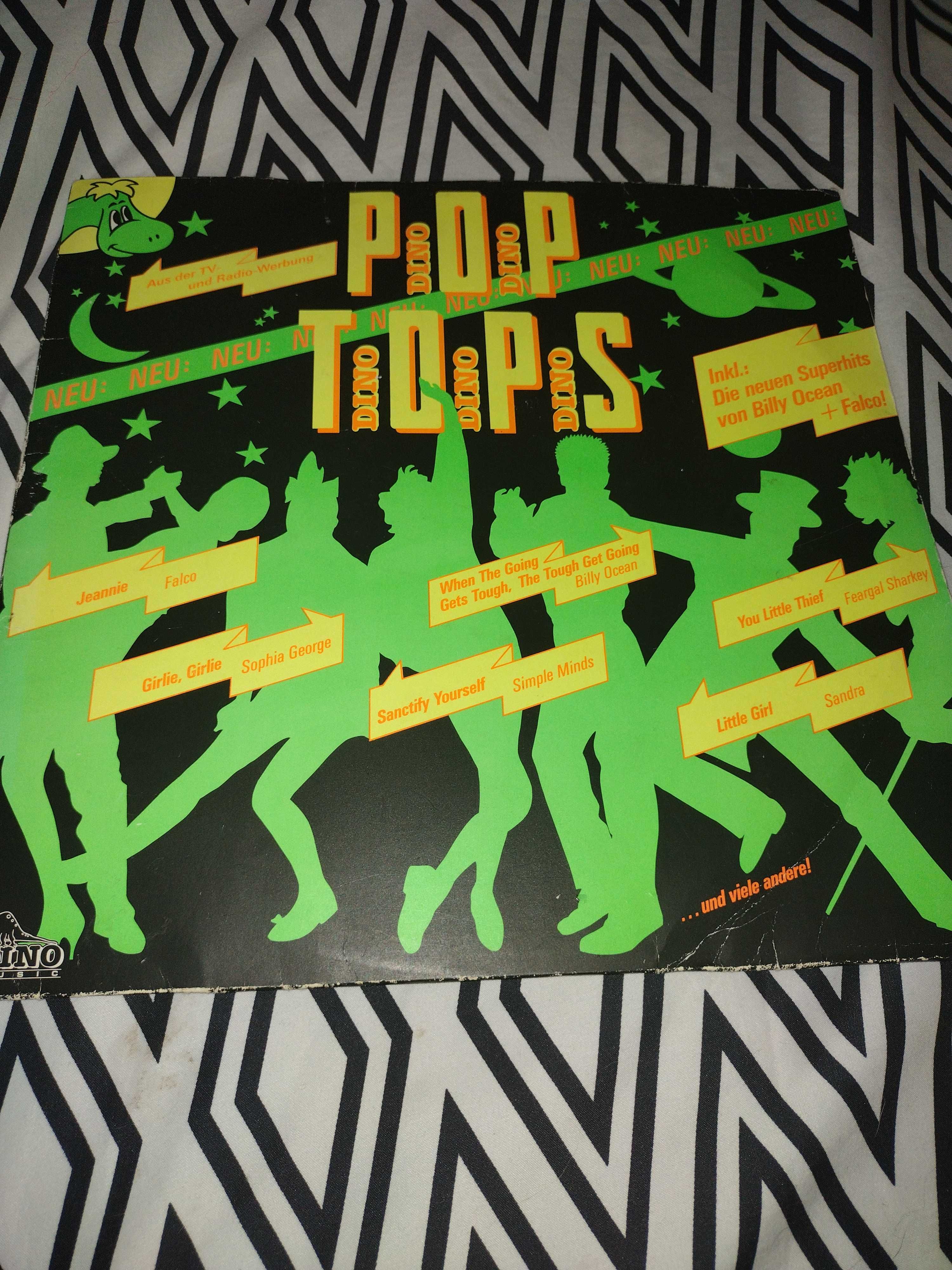 Kolekcjonerska Płyta winylowa Dino Pop Tops