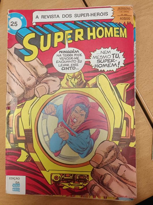 Revistas Super-Homem Vendido