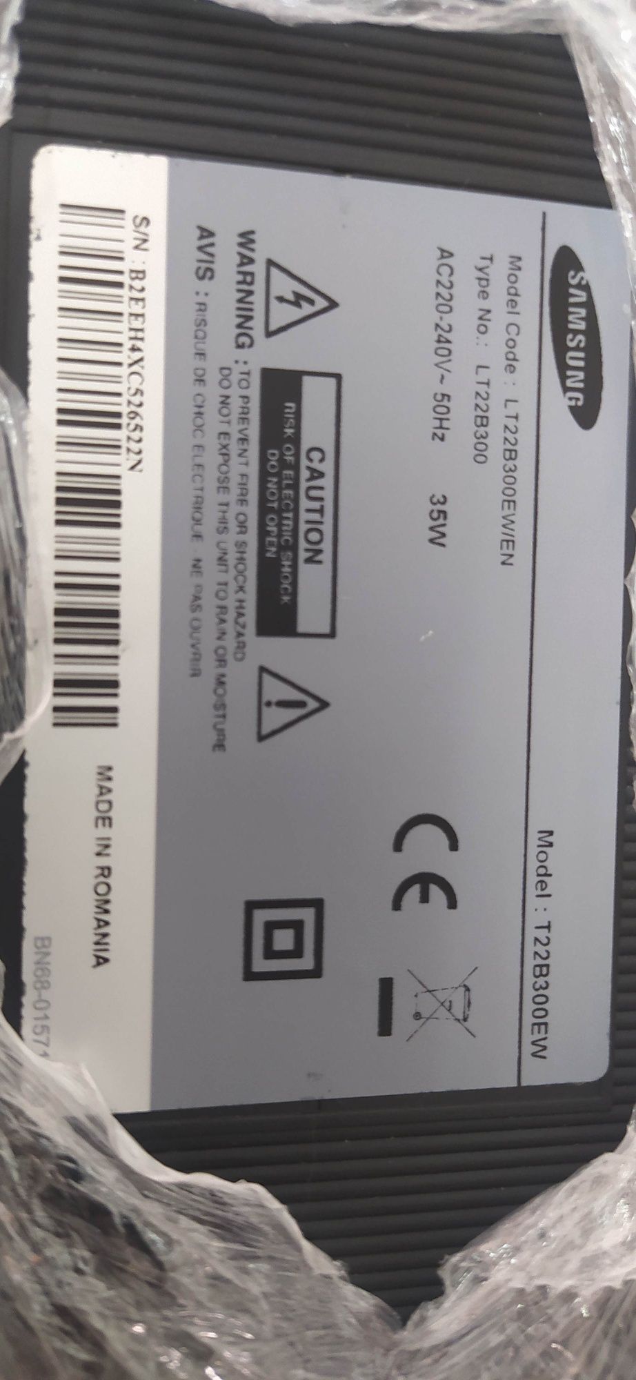 Vendo Samsung LED 22"