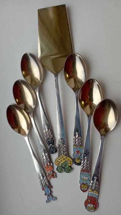 Продам казковий набір для чаювання мельхіор СРСР 
Чарівний і рідкісний