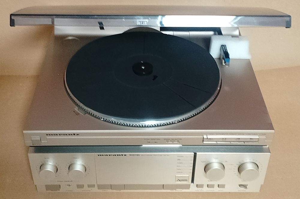 Підсилювач Marantz PM-64 & Програвач Marantz TT530