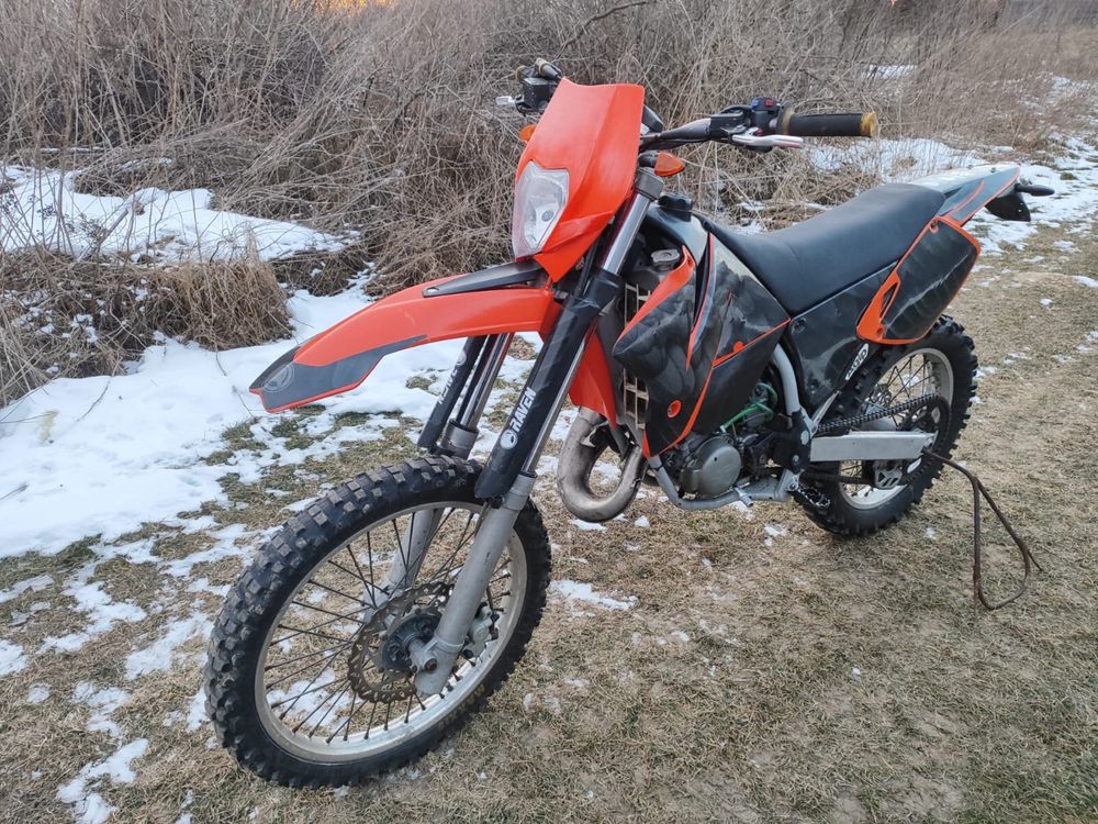 Ktm exc 125 zarejestrowany mozliwy transport