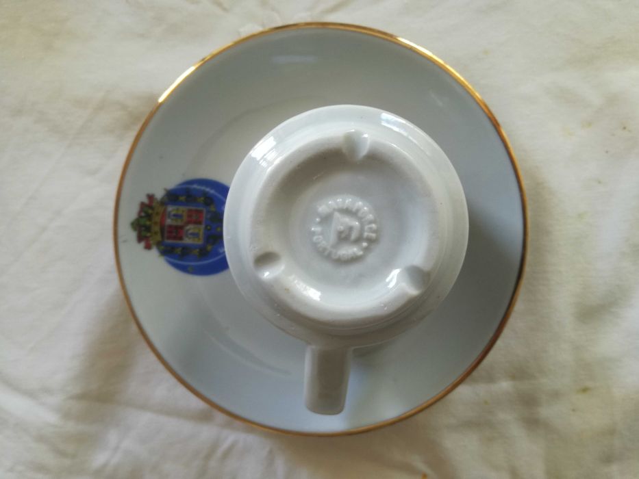 Chávena de café com pires do FCP Futebol Clube do Porto