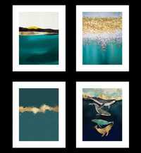 Morski Kolor, Plakaty Z Wielorybami