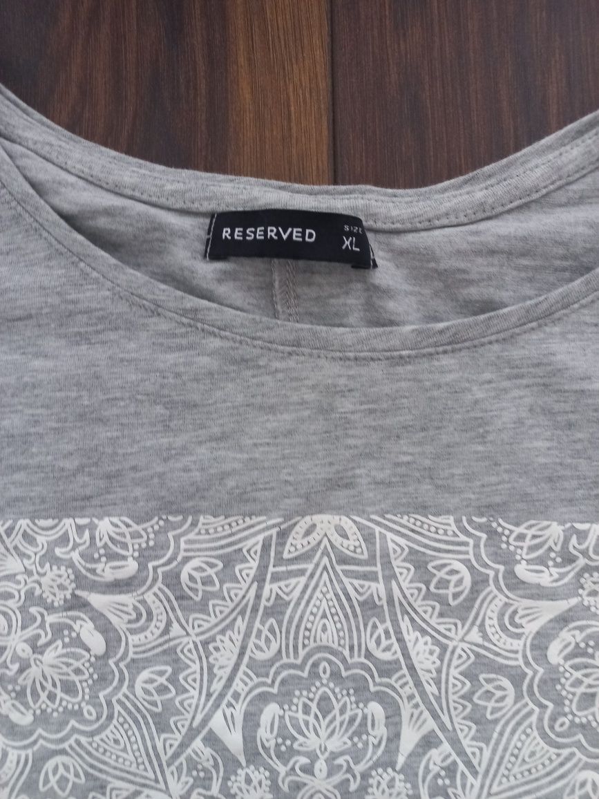 Krótka bluzka oversize reserved xl