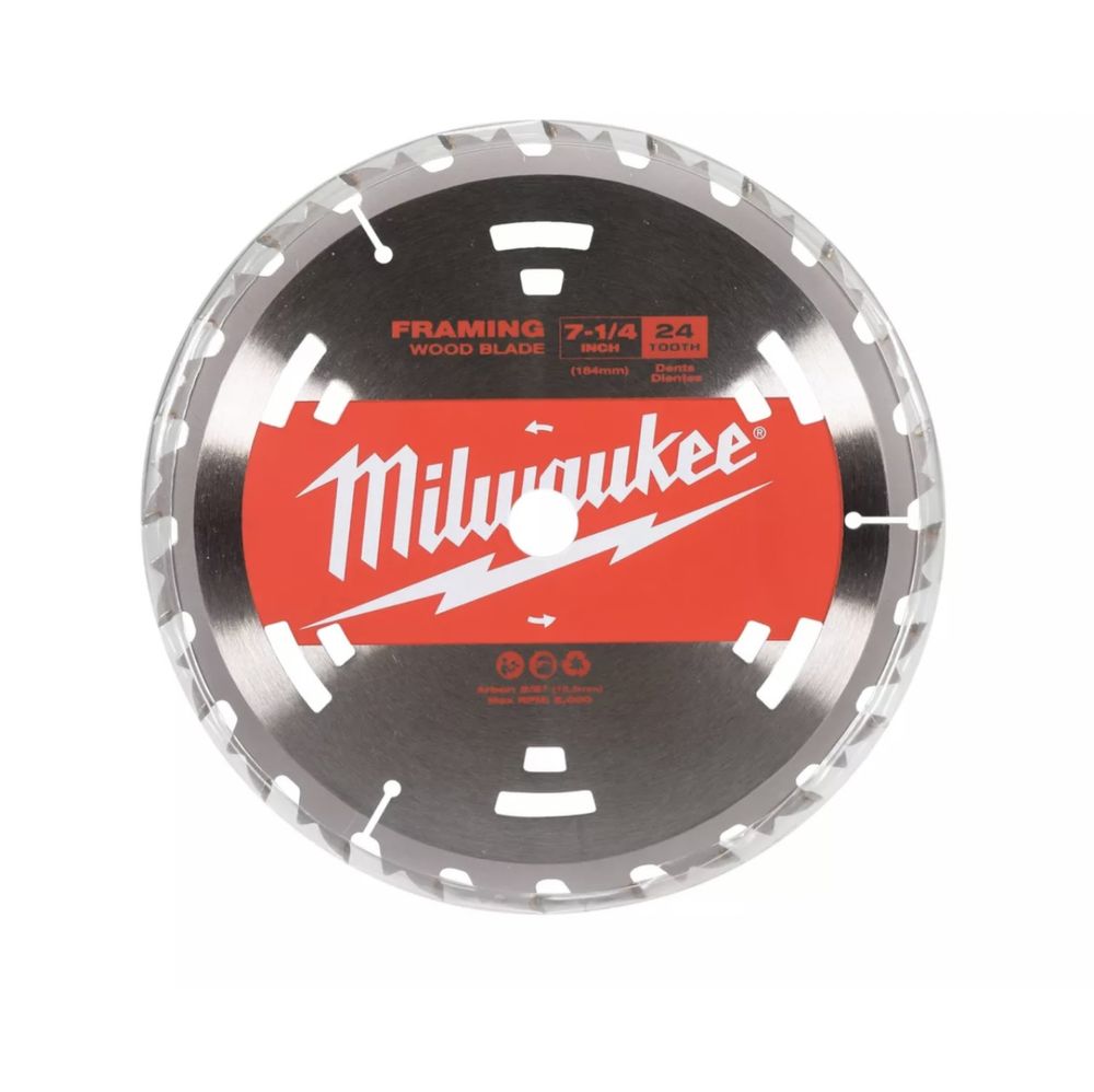Пильный диск по дереву Milwaukee 48-41-0710 184 мм 24 зуба