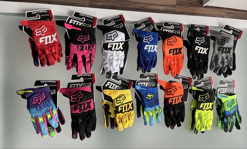 Rękawiczki FOX junior dla dziecka MX Dirtpaw (cross,quad,enduro,mtb)
