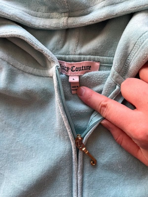 Juicy Couture bluza z kapturem kryształki diamenciki
