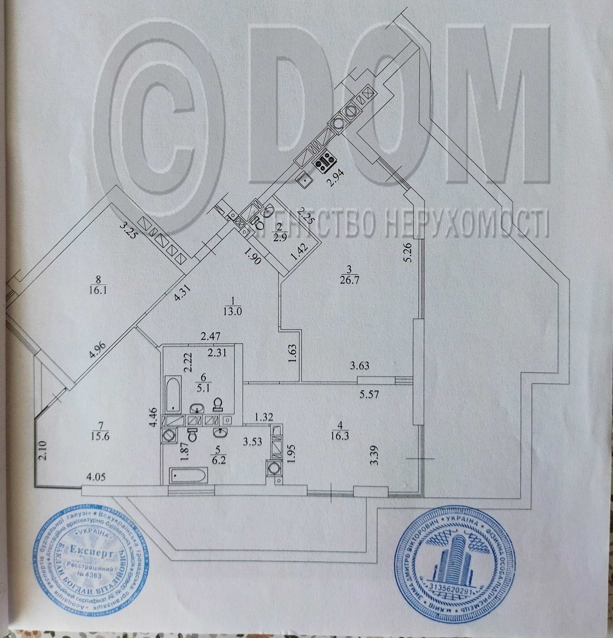 Продам 3-к квартиру, ЖК "На Прорізній", Гостомель, вул.Прорізна,13