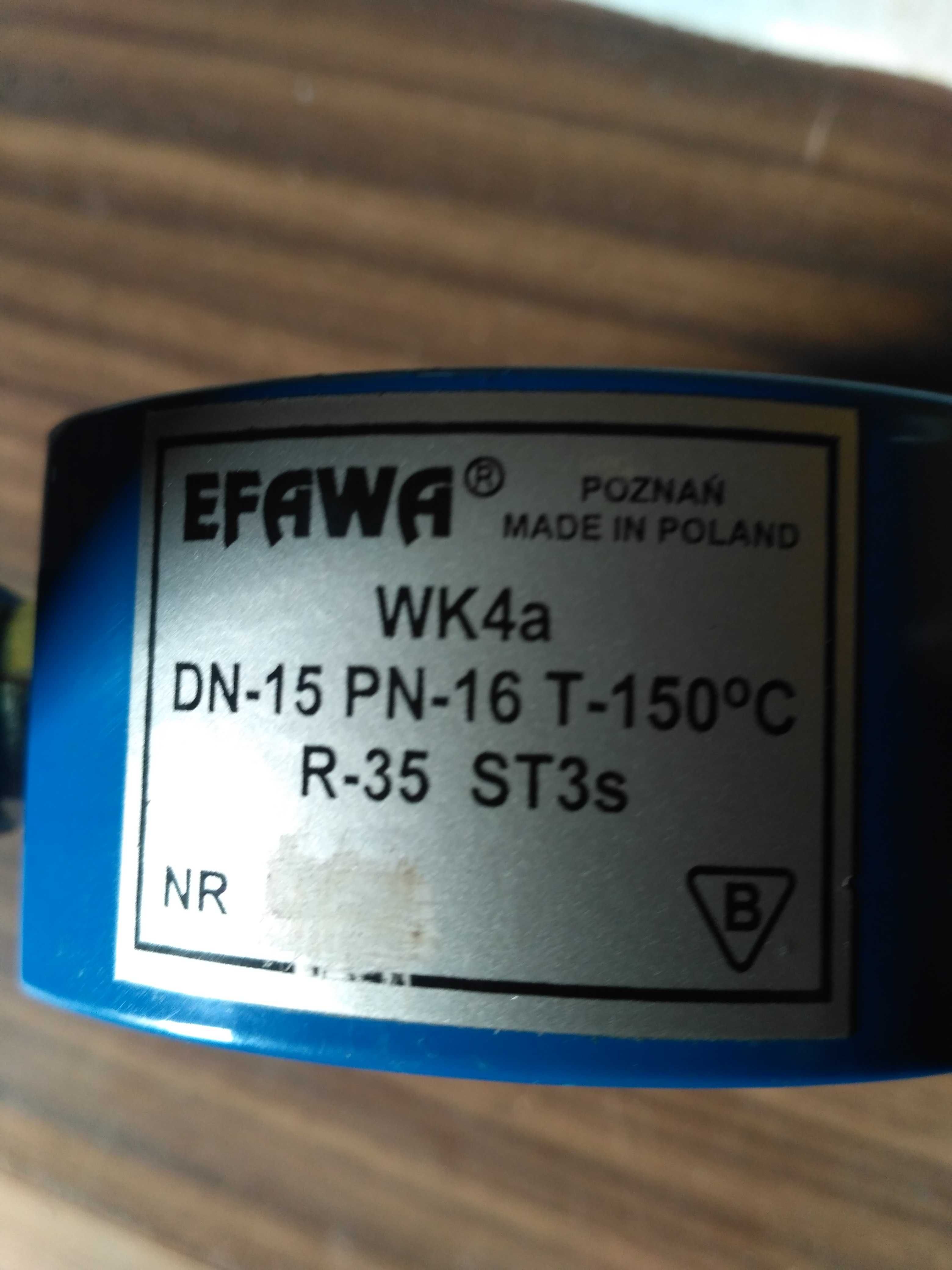 Кран шаровый фланцевый Дn-15 мм. Efawa.Польша.