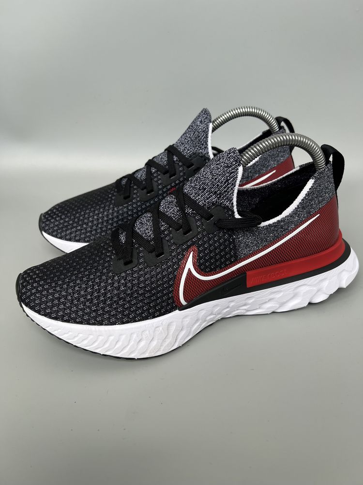 Оригінальні Кросівки Nike React Infinity Flyknit Black  43р.27.5см.