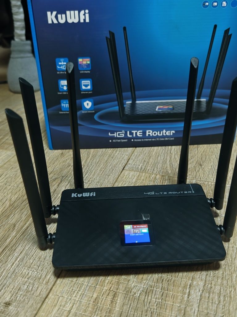 4G Роутер на сім карті з акумулятором 5200ah маршрутизатор 150mb