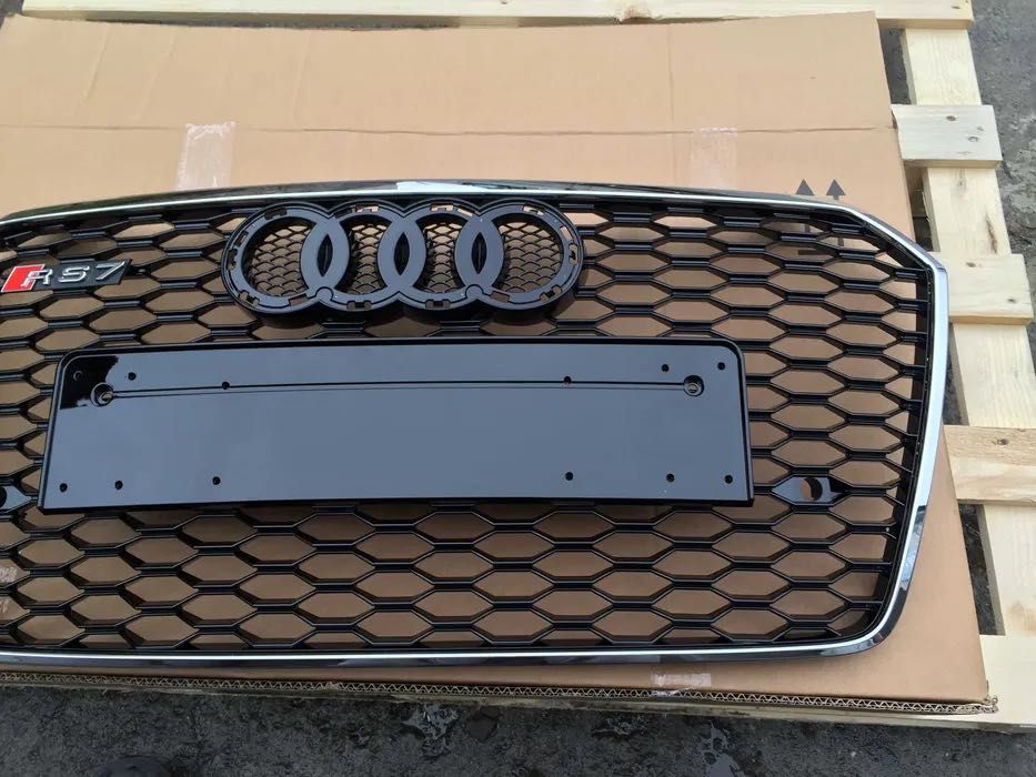 Grill do Audi A7 S7 w stylu RS7 16-17 lift