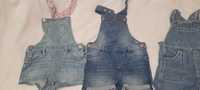 Джинсові сарафани HM 12-18, 98, комбінезони джинсові, шорти