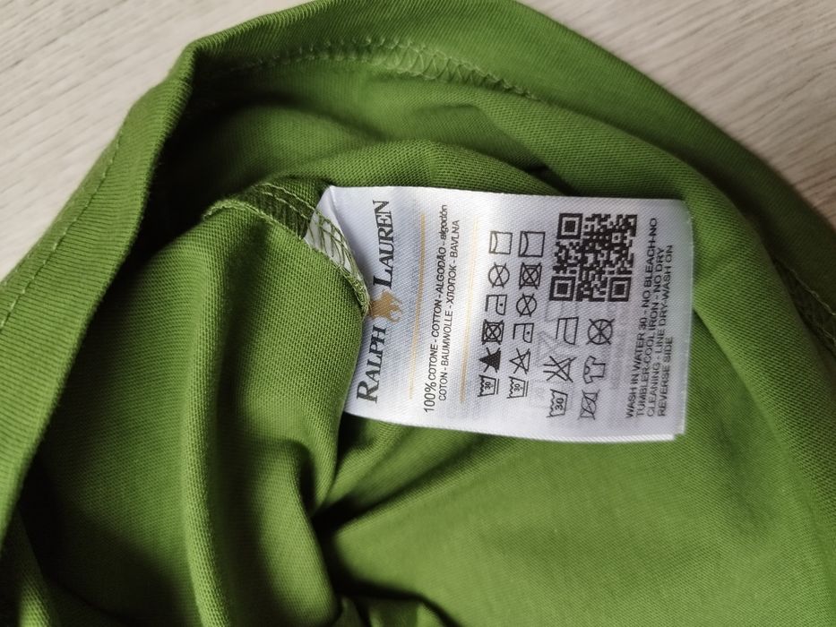 Nowy T-shirt Polo Ralph Lauren M Zielony Miś