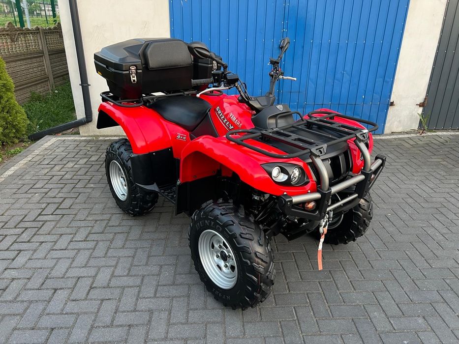 Quad Honda Yamaha gryzzli kodiak 450 4x4 2006r stan jak Nowy z papiera