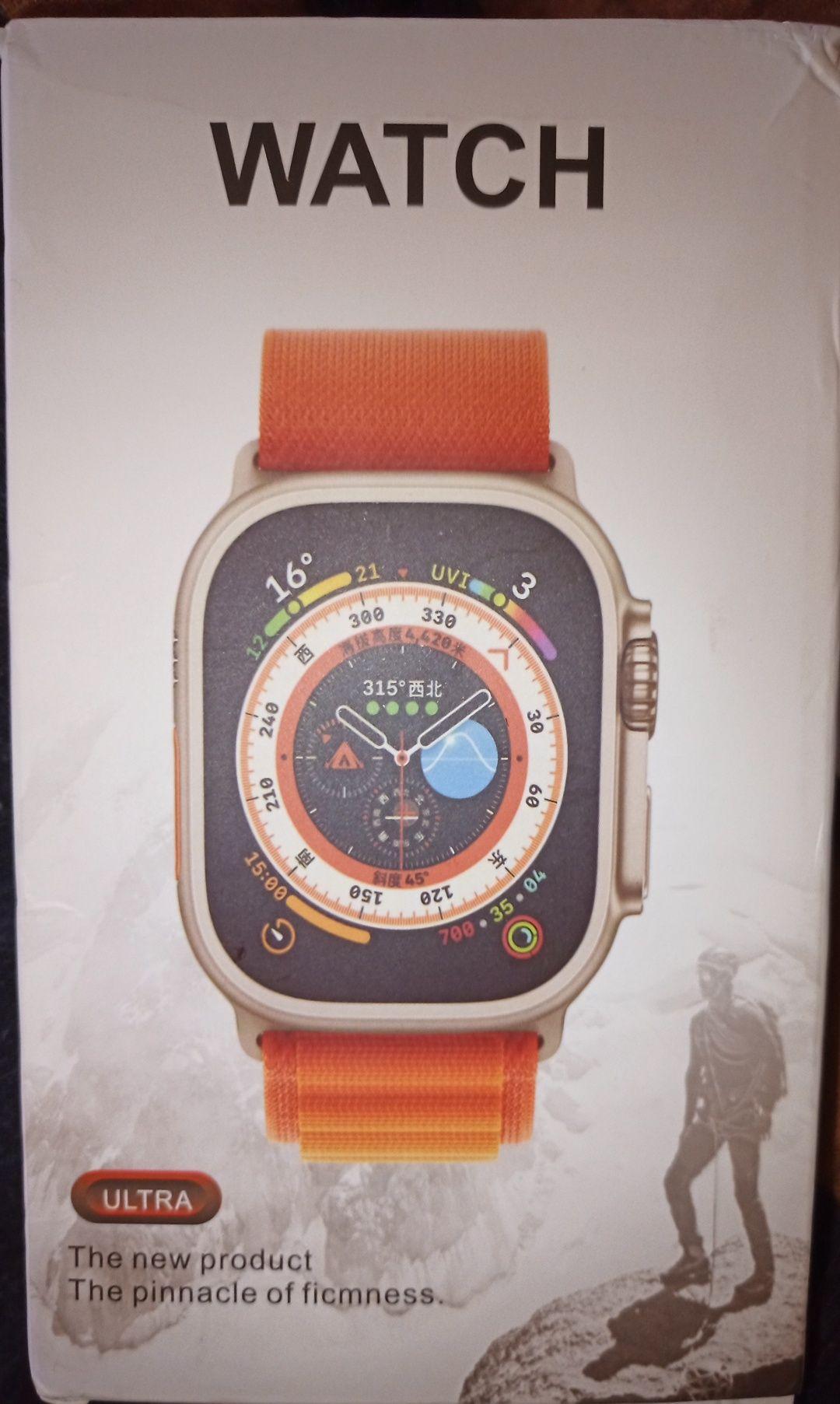 Smartwatch HK8 PRO MAX Wzorowany na Apple.