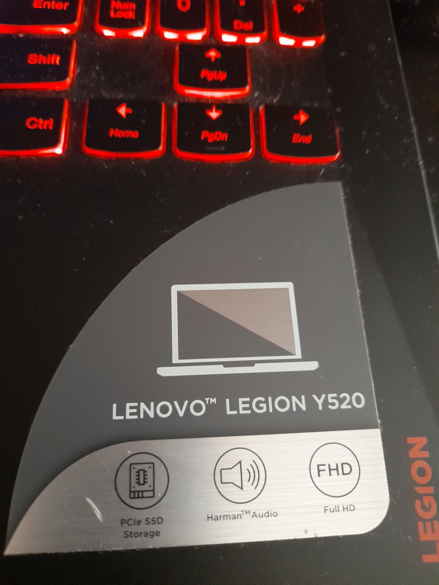Laptop lenovo legion Y520