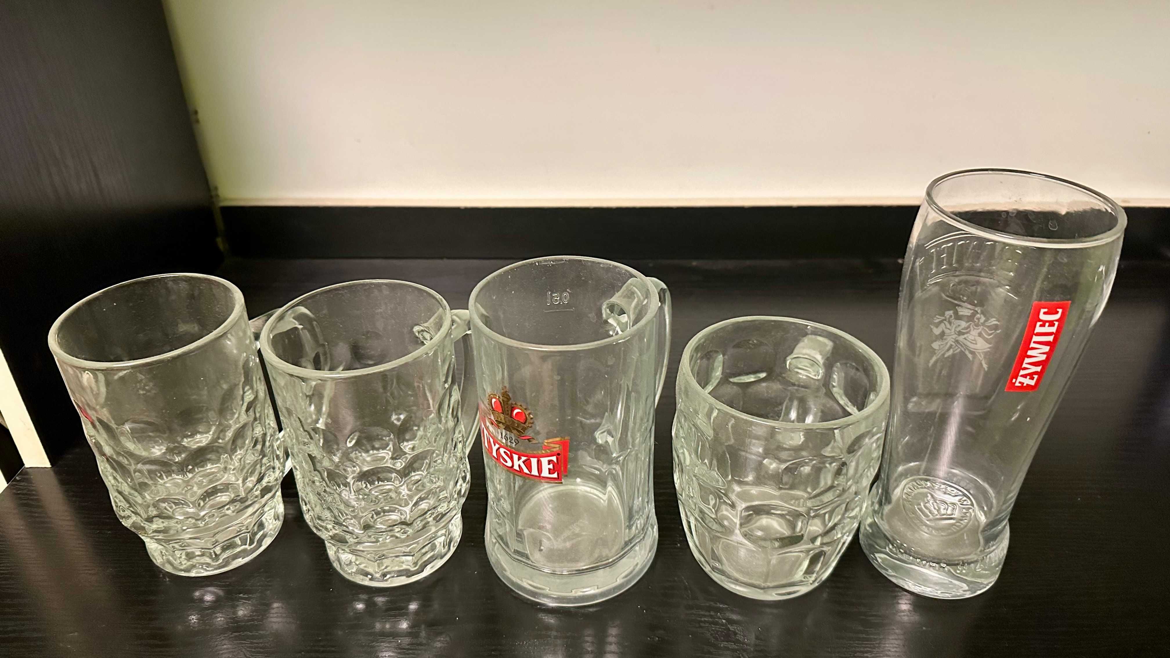 4x Kufle i 1x szklanka Tyskie
