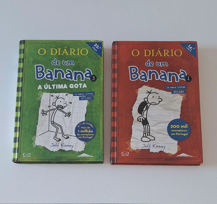 "O diário de uma Banana".Números:1 e 3