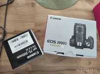 Canon EOS 2000D + obiektywy 18-55mm i 75-300mm + karta 256 GB